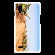 Coque LG Optimus L9 Savane Girafe d'Afrique