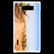 Coque LG Optimus L7 Savane Girafe d'Afrique