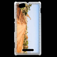 Coque Sony Xperia M Savane Girafe d'Afrique