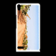 Coque Huawei Ascend P6 Savane Girafe d'Afrique