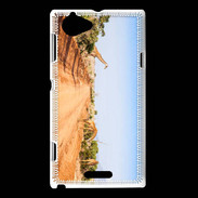 Coque Sony Xperia L Savane Girafe d'Afrique