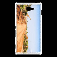 Coque Sony Xperia M2 Savane Girafe d'Afrique