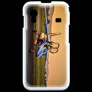 Coque Samsung ACE S5830 Alfa Jet au couché de soleil