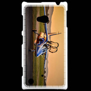 Coque Nokia Lumia 720 Alfa Jet au couché de soleil