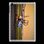 Coque iPadMini Alfa Jet au couché de soleil