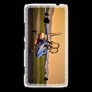 Coque Nokia Lumia 1320 Alfa Jet au couché de soleil