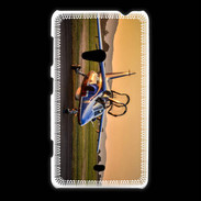 Coque Nokia Lumia 625 Alfa Jet au couché de soleil