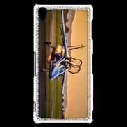 Coque Sony Xperia Z3 Alfa Jet au couché de soleil