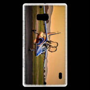 Coque Nokia Lumia 930 Alfa Jet au couché de soleil