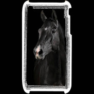 Coque iPhone 3G / 3GS Cheval noir