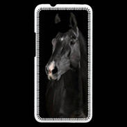 Coque HTC One Cheval noir