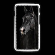 Coque LG L5 2 Cheval noir