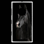Coque Nokia Lumia 830 Cheval noir