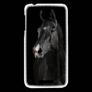 Coque HTC Desire 510 Cheval noir