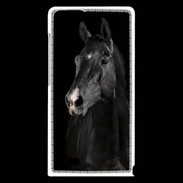 Coque Huawei Ascend G6 Cheval noir