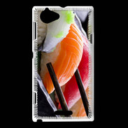 Coque Sony Xperia L Plateau de sushi