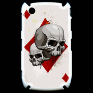 Coque Blackberry 8520 Carte Tête de mort Carreau