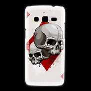 Coque Samsung Galaxy Express2 Carte Tête de mort Carreau