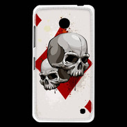 Coque Nokia Lumia 630 Carte Tête de mort Carreau