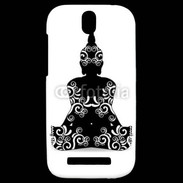 Coque HTC One SV Bouddha en dessin 