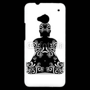 Coque HTC One Bouddha en dessin 