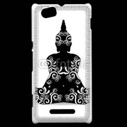 Coque Sony Xperia M Bouddha en dessin 