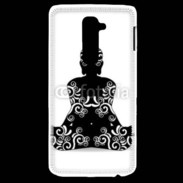 Coque LG G2 Bouddha en dessin 