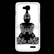 Coque LG L90 Bouddha en dessin 