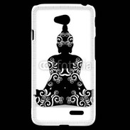Coque LG L70 Bouddha en dessin 