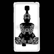 Coque LG F5 Bouddha en dessin 