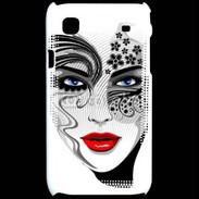 Coque Samsung Galaxy S Visage glamour en dessin 500