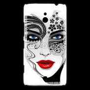 Coque Nokia Lumia 1320 Visage glamour en dessin 500