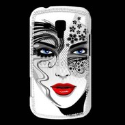 Coque Samsung Galaxy Trend Visage glamour en dessin 500