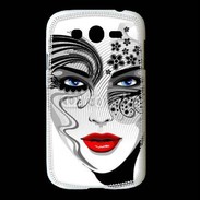 Coque Samsung Galaxy Grand Visage glamour en dessin 500