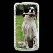 Coque Samsung Galaxy Ace3 setter anglais avec bécasse