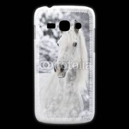 Coque Samsung Galaxy Ace3 Portait de Cheval dans la neige 500
