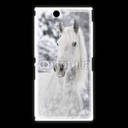Coque Sony Xpéria Z Ultra Portait de Cheval dans la neige 500