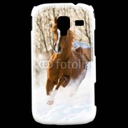 Coque Samsung Galaxy Ace 2 Cheval arabe dans la neige 100