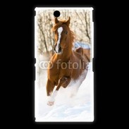 Coque Sony Xpéria Z Ultra Cheval arabe dans la neige 100