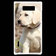 Coque LG Optimus L7 Adorable labrador