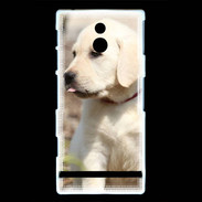 Coque Sony Xperia P Adorable labrador