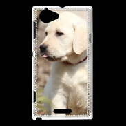 Coque Sony Xperia L Adorable labrador