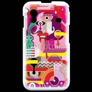 Coque Samsung ACE S5830 Art abstrait 502