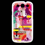 Coque Samsung Galaxy S3 Art abstrait 502