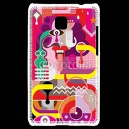 Coque LG Optimus L3 II Art abstrait 502