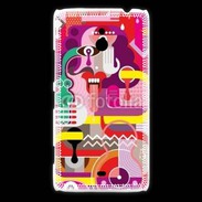 Coque Nokia Lumia 1320 Art abstrait 502