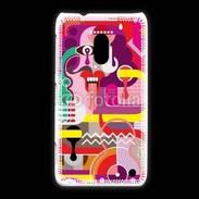 Coque Nokia Lumia 620 Art abstrait 502