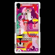 Coque Sony Xperia Z3 Art abstrait 502