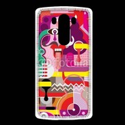 Coque LG G3 Art abstrait 502