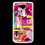 Coque LG L90 Art abstrait 502